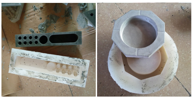 水泥筆筒煙灰缸硅膠模具 水泥筆筒煙灰缸硅膠模具